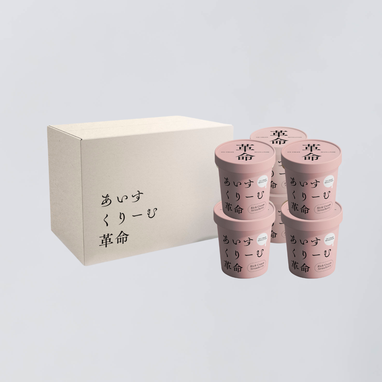 Rich cream strawberry